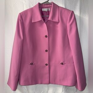 Tahari Arthur S. Levine pink blazer size 8